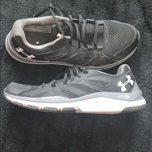Men’s Black Under Armour Tennis Shoes
